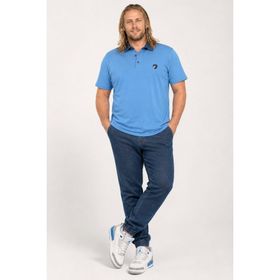 Moc Grande 23420 Büyük Beden Mavi Erkek T-shirt