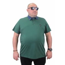 Moc Grande 23420 Büyük Beden Nefti Erkek T-shirt