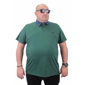 Moc Grande 23420 Büyük Beden Nefti Erkek T-shirt