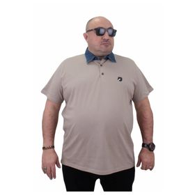 Moc Grande 23420 Büyük Beden Toprak Erkek T-shirt