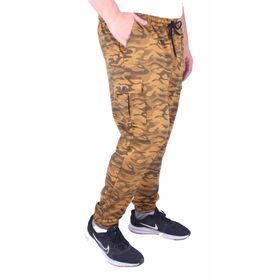 Moc Grande 23503 Pastel Camouflage Hardal Erkek Eşofman Altı