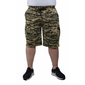 Moc Grande 23606 Commando Camouflage Askeri Yeşil Erkek Şort