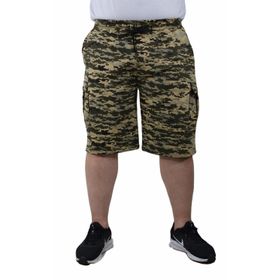 Moc Grande 23606 Commando Camouflage Askeri Yeşil Erkek Şort