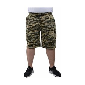 Moc Grande 23606 Commando Camouflage Askeri Yeşil Erkek Şort