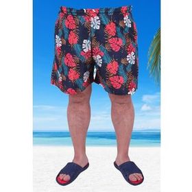 Moc Grande 23654 Tropical Siyah Erkek Deniz Şortu
