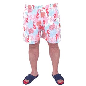 Moc Grande 23658 Coral Nar Çiçeği Erkek Deniz Şortu