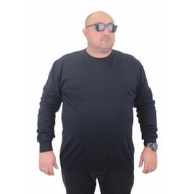 Moc Grande 23750 Lacivert Basic Sıfır Yaka Triko Erkek Kazak