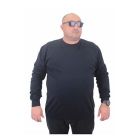 Moc Grande 23750 Lacivert Basic Sıfır Yaka Triko Erkek Kazak