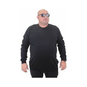 Moc Grande 23750 Siyah Basic Sıfır Yaka Triko Erkek Kazak