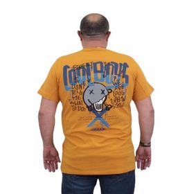 Moc Grande 24125 Sıfır Yaka Cool Boys Hardal Erkek T-shirt