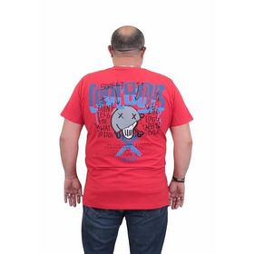 Moc Grande 24125 Sıfır Yaka Cool Boys Kırmızı Erkek T-shirt