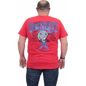 Moc Grande 24125 Sıfır Yaka Cool Boys Kırmızı Erkek T-shirt