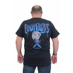 Moc Grande 24125 Sıfır Yaka Cool Boys Lacivert Erkek T-shirt
