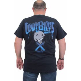 Moc Grande 24125 Sıfır Yaka Cool Boys Lacivert Erkek T-shirt
