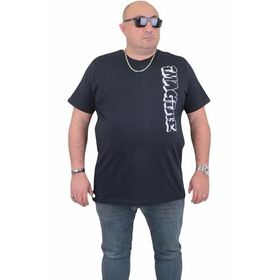 Moc Grande 24126 İmagine Sıfır Yaka Lacivert Erkek T-shirt