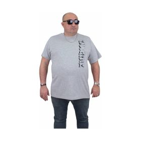 Moc Grande 24126 Sıfır Yaka İmagine Gri Erkek T-shirt