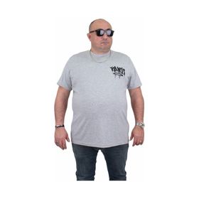 Moc Grande 24129 Paris Gri Melanj Erkek T-shirt