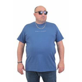 Moc Grande 24134 Rich İndigo Erkek T-shirt