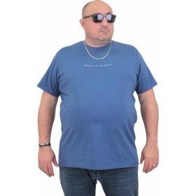 Moc Grande 24134 Rich İndigo Erkek T-shirt