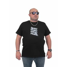 Moc Grande 24135 Panic Siyah Erkek T-shirt