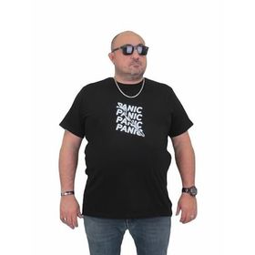 Moc Grande 24135 Panic Siyah Erkek T-shirt
