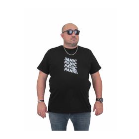 Moc Grande 24135 Panic Siyah Erkek T-shirt