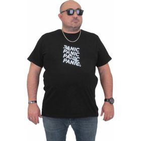 Moc Grande 24135 Panic Siyah Erkek T-shirt