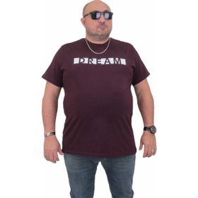 Moc Grande 24140 Dream Mürdüm Erkek T-shirt
