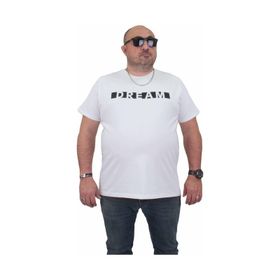 Moc Grande 24140 Sıfır Yaka Dream Beyaz Erkek T-shirt