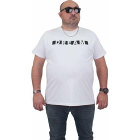 Moc Grande 24140 Sıfır Yaka Dream Beyaz Erkek T-shirt