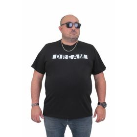 Moc Grande 24140 Sıfır Yaka Dream Siyah Erkek T-shirt