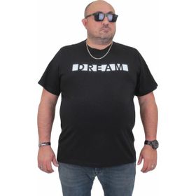 Moc Grande 24140 Sıfır Yaka Dream Siyah Erkek T-shirt