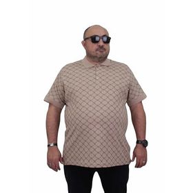 Moc Grande 24452 Square Bej Erkek T-shirt