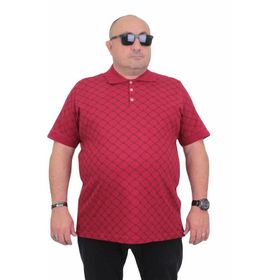 Moc Grande 24452 Square Bordo Erkek T-shirt