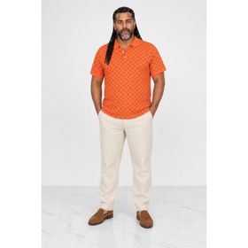 Moc Grande 24452 Square Turuncu Erkek T-shirt