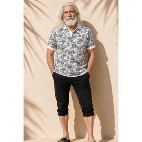 Moc Grande 24454 Skull Beyaz Erkek T-shirt