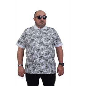 Moc Grande 24454 Skull Beyaz Erkek T-shirt