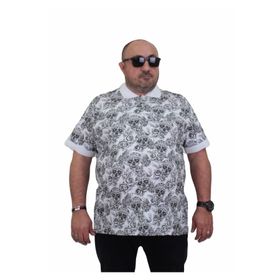 Moc Grande 24454 Skull Beyaz Erkek T-shirt