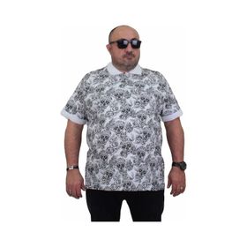 Moc Grande 24454 Skull Beyaz Erkek T-shirt