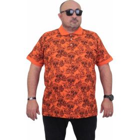 Moc Grande 24454 Skull Turuncu Erkek T-shirt