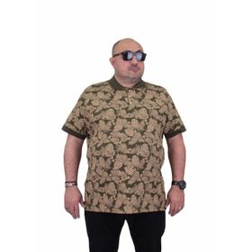 Moc Grande 24455 Hawai Askeri Yeşil Erkek T-shirt