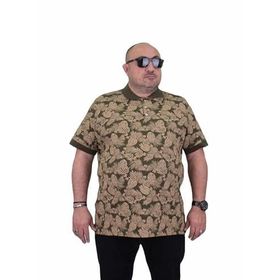 Moc Grande 24455 Hawai Askeri Yeşil Erkek T-shirt