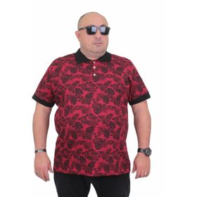 Moc Grande 24455 Hawai Bordo Erkek T-shirt