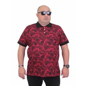 Moc Grande 24455 Hawai Bordo Erkek T-shirt