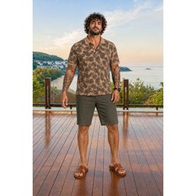 Moc Grande 24455 Hawai Vizon Erkek T-shirt