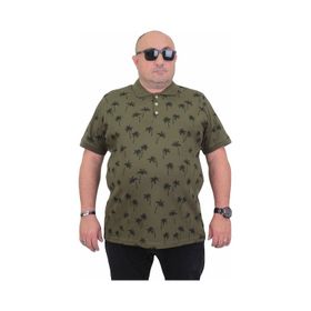 Moc Grande 24460 Palm Askeri Yeşil Erkek T-shirt