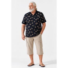 Moc Grande 24460 Palm Lacivert Erkek T-shirt