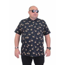 Moc Grande 24460 Palm Lacivert Erkek T-shirt