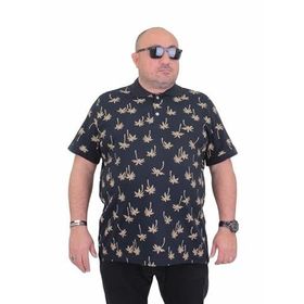 Moc Grande 24460 Palm Lacivert Erkek T-shirt