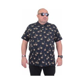 Moc Grande 24460 Palm Lacivert Erkek T-shirt